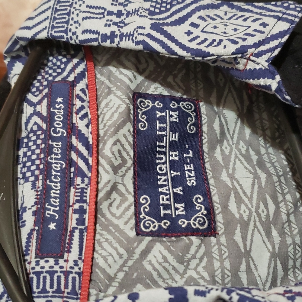 Men's Shirt Blue  NWOT - Picture 3 of 3